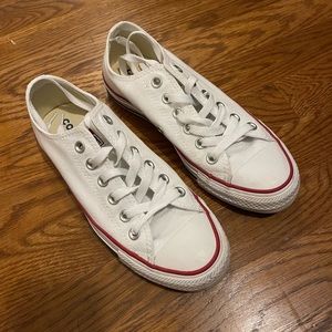 White Converse All Stars